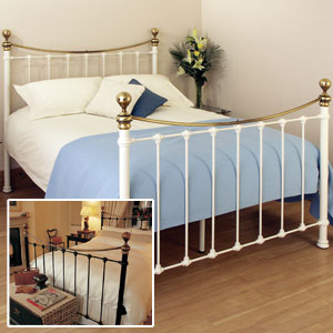 Relyon Ambassador- 5FT Kingsize Metal Bedstead
