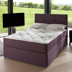 Relyon Latex Serenity 1500 5FT Kingsize Divan Bed