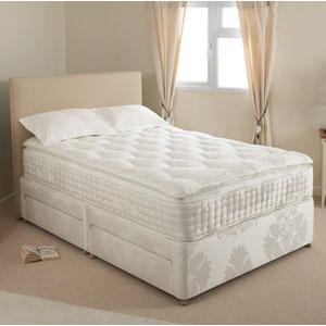 Relyon Pillow Ultima 4FT 6 Double Divan Bed