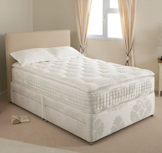 Relyon Pillowtop Ultima 5FT Kingsize Divan Bed