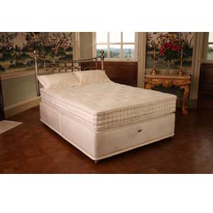 Relyon Pocketed Latex Pillowtop 3FT Single Divan