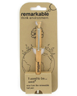 Remarkable Ball Pen With Twist Action - made from recycled