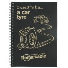 Remarkable Case of 10 Remarkable Recycled Car Tyre Notebook