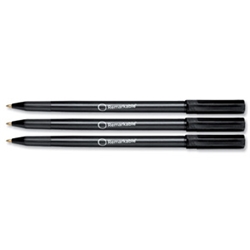 Recycled Flame Ball Pen Black Ref 05