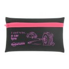 Recycled Tyre Pencil Case (Pink)