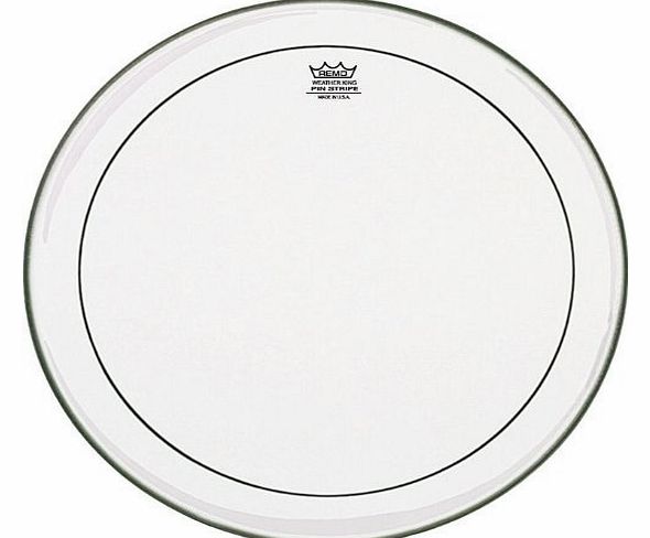 REMO  Pinstripe Clear 22`` Bass Drum Head