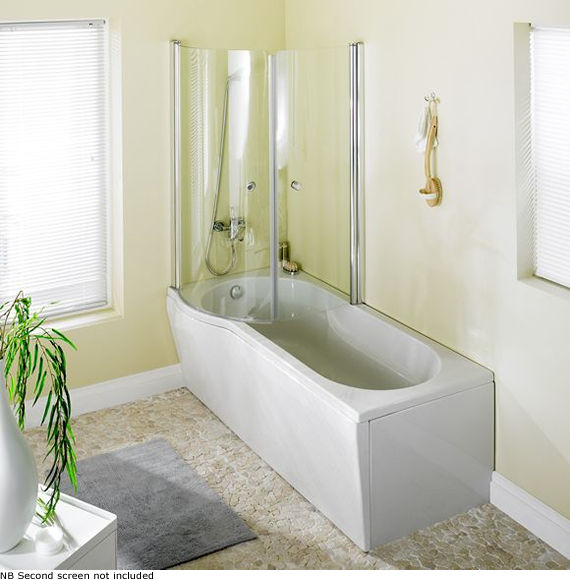 Renaissance Sunderland Shower Bath Left (exc. Screen)