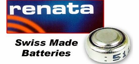 Renata Mercury Free 1.55 Volt 319 Watch Battery Replaces SR527SW 319