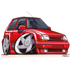 renault 5GT Turbo - Red T-shirt