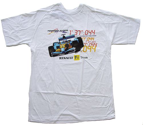 Renault F1 Alonso ``Pole Position`` T-Shirt