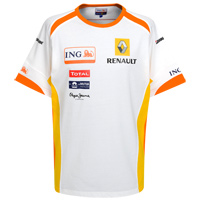 Renault F1 Team 09 Replica T-Shirt - White.