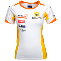 Renault F1 Team 09 Replica T-Shirt - Womens