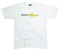 Renault Renault Raglan Logo T-Shirt (White)