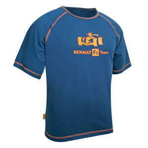 team logo T-shirt dark blue