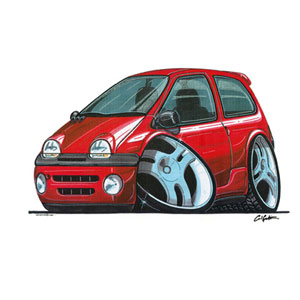 renault Twingo - Red T-shirt