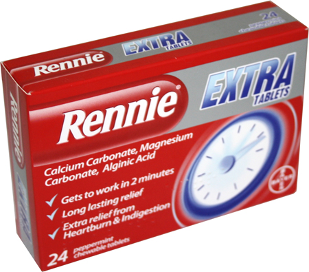 rennie Extra Tablets 24