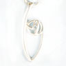 Rennie Mackintosh Simple Geometric Rose Pendant