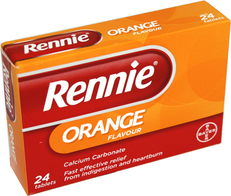 rennie Orange Tablets 24
