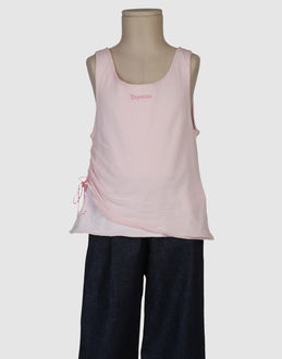 REPETTO TOPWEAR Sleeveless t-shirts GIRLS on YOOX.COM