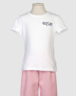 TOPWEAR Short sleeve t-shirts GIRLS on YOOX.COM