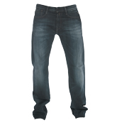 Replay Billstrong Dark Denim Classic Fit Jeans -