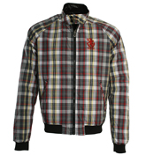Black and Checked Reversible Jacket