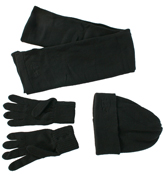 Replay Black Hat, Gloves and Scarf Set
