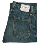Replay Doc Straight Leg Jeans - 34` Leg