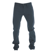 Replay Ginkins Dark Navy Cotton Jeans - 34`