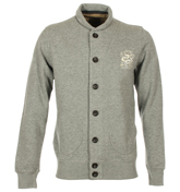 Replay Grey Buttoned Sweatshirt