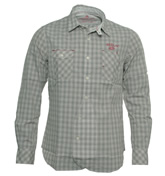 Grey Check Long Sleeve Shirt