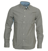 Grey Stripe Long Sleeve Shirt