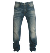 Replay Jennon Mid Blue Slim Fit Jeans - 34`