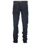 Replay Maestro Dark Denim Tapered Leg Jeans