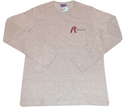 Replay Mens Long sleeved logo breast t-shirt