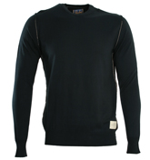 Replay Navy Lightweight Sweater