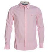 Replay Pink and White Stripe Shirt