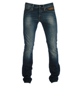 Replay Rood Mod Dark Denim Slim Fit Jeans -