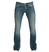 Rood Mod Mid Denim Slim Fit Jeans -