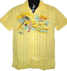 Short-sleeve and#39;Honoluluand39; Shirt