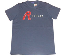 Short sleeved R logo t-shirt