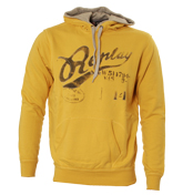 Replay Yellow Hooded Sweatshirt