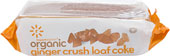 Respect Organics Ginger Crush Loaf Cake Cheapest