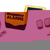 RESPONSE Wirefree Burglar Alarm SA1 Siren Kit