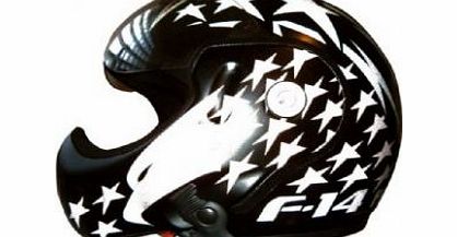 Respro Hi-Viz Black Diamond sticker material