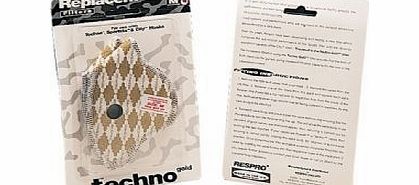 Respro Techno Filters - Pack Of 2