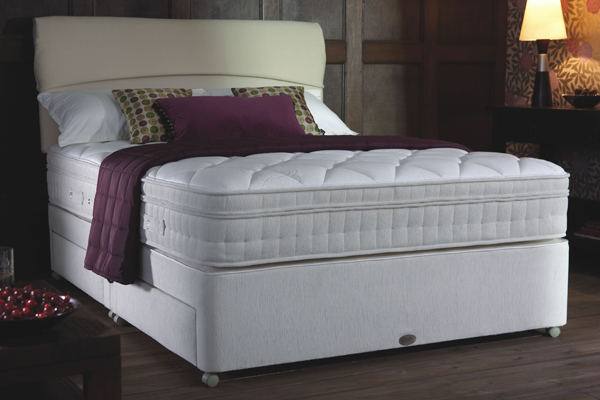 Rest Assured Allure Sanctuary Memory Foam Divan Bed Super