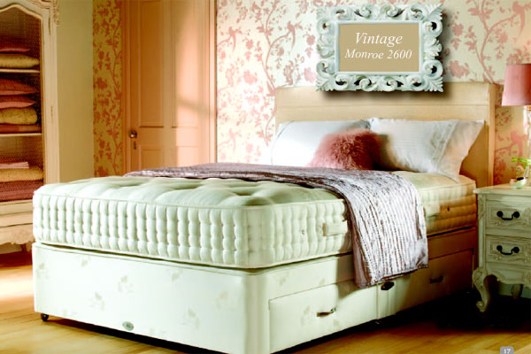 Rest Assured Monroe 2600 Divan Bed Double
