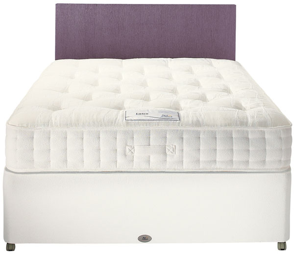 Rest Assured Salsa 1400 Pocket Latex No Turn Divan Bed Single