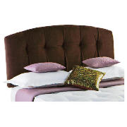 Rest Assured Seville Super King Headboard In Cocoa